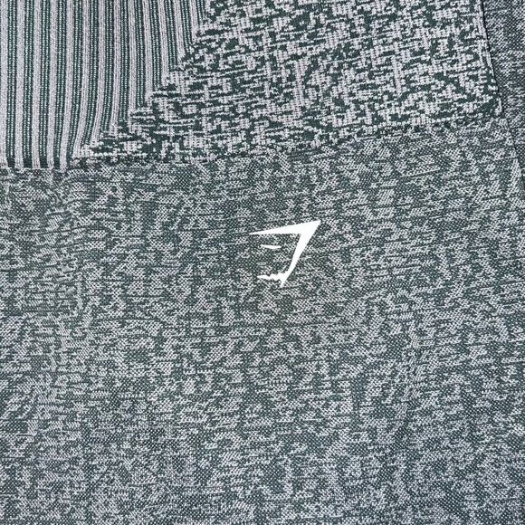 Gymshark Marl Seamless Leggings Green Size M - Picture 2 of 5